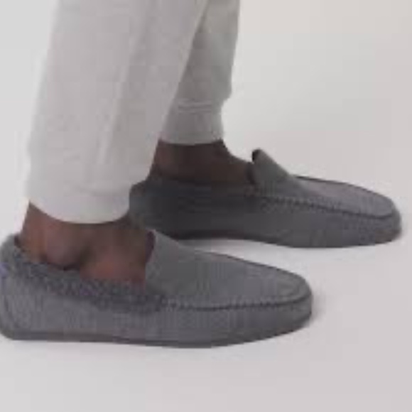 Rothy's The Men's Slipper Sustainable Wool Blend Grey Slip-On Sz 11 - Picture 1 of 9
